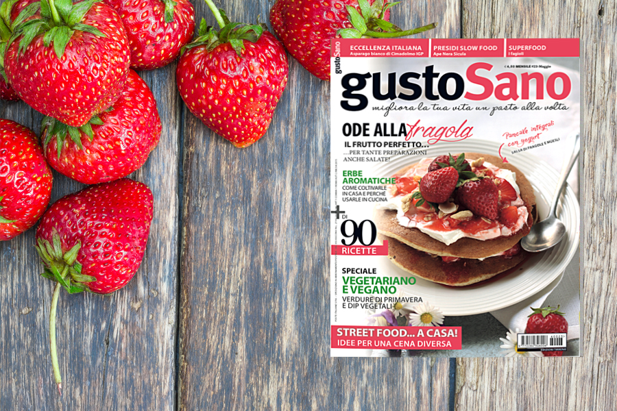 gustoSano 23 è in edicola, con più di 90 ricette di stagione!